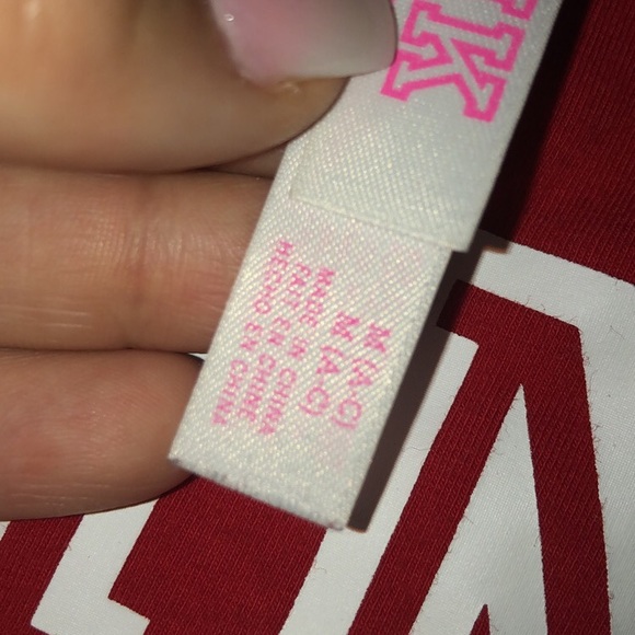 PINK sport bra , great support ! Red - Picture 2 of 2